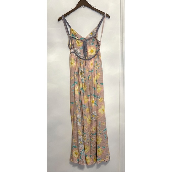 Free People Wisteria Floral Maxi Dress in Light Combo - Picture 5 of 6